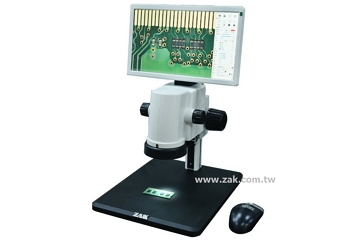 使用工具顯微鏡進行電子業PCB版檢測品管